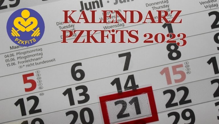 kalendarz zawodów kulturystyka i fitness 2023 pzkfits
