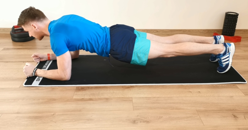 plank deska ćwiczenie na brzuch