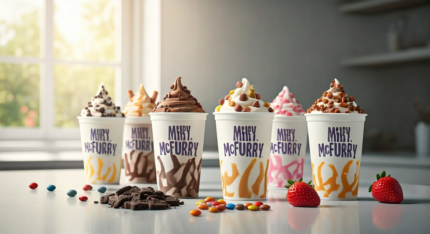 Ile kalorii mają lody McFlurry?…