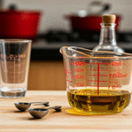 100 ml oleju – ile to łyżeczek, łyżek stołowych? Dokładny mililitraż