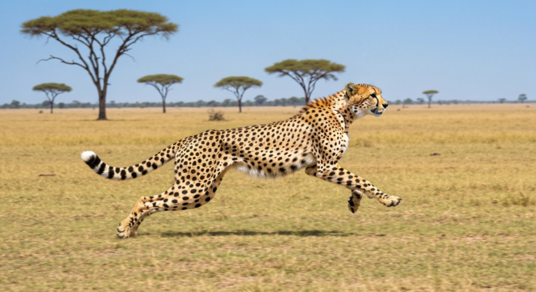 Jak szybko biegnie gepard? Ile km/h może osiągnąć?